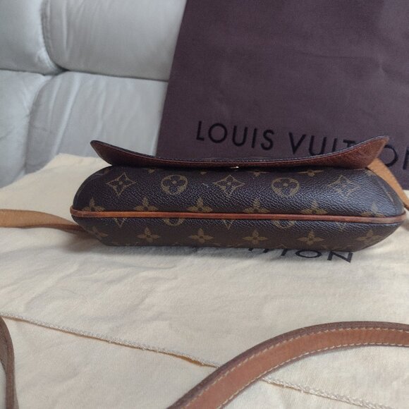 💯% Authentic Louis Vuitton Musette Tango Bag - Picture 10 of 14